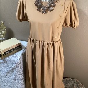 Dazy TAN MIDI DRESS  Size S